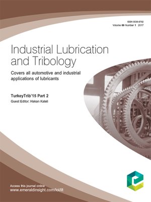 cover image of Industrial Lubrication and Tribology, Volume 69